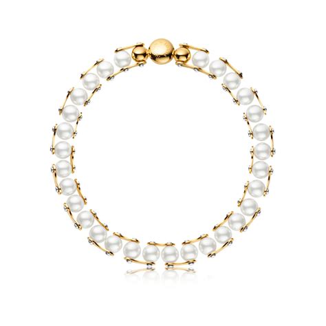 louis vuitton pearl necklace